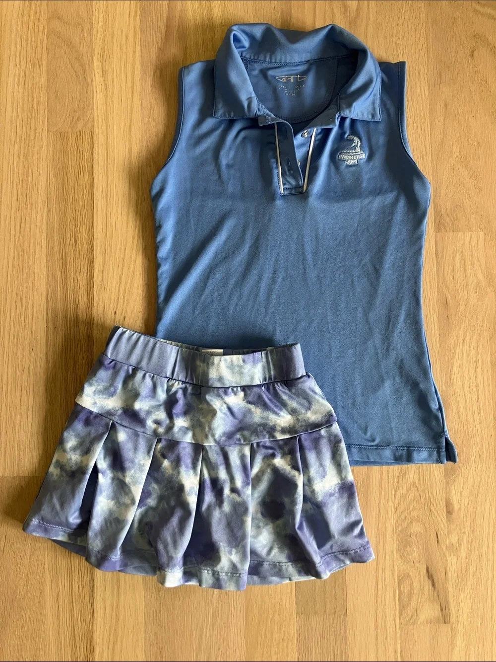 Girls Pinehurst golf skirt and top set size 5